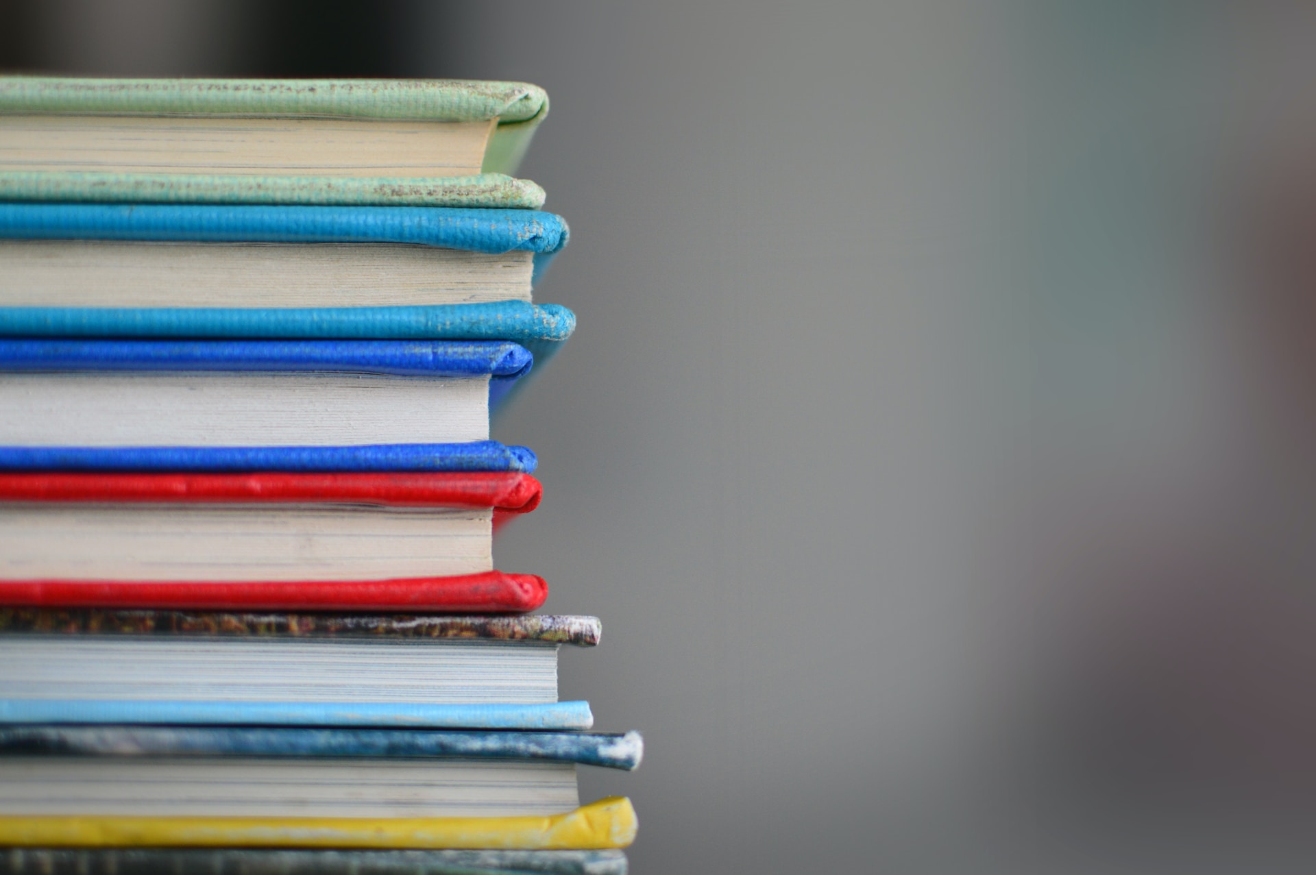 Stack of books at the best school in Australia